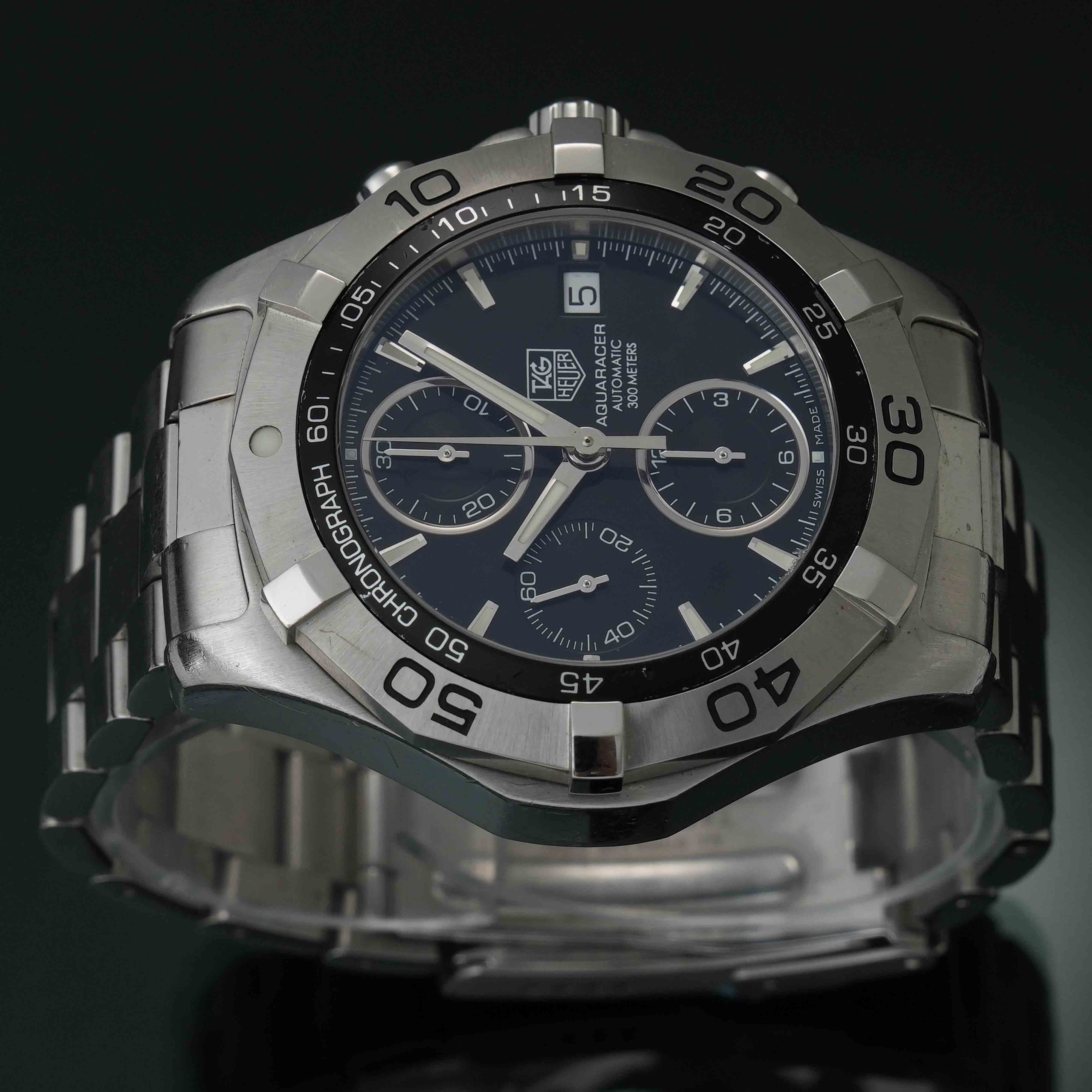 TAG HEUER(USED)태그호이어 아쿠아레이서 크로노 CAF2110